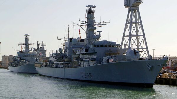 英國“里士滿”號護衛艦 （HMS Richmond) - 俄羅斯衛星通訊社