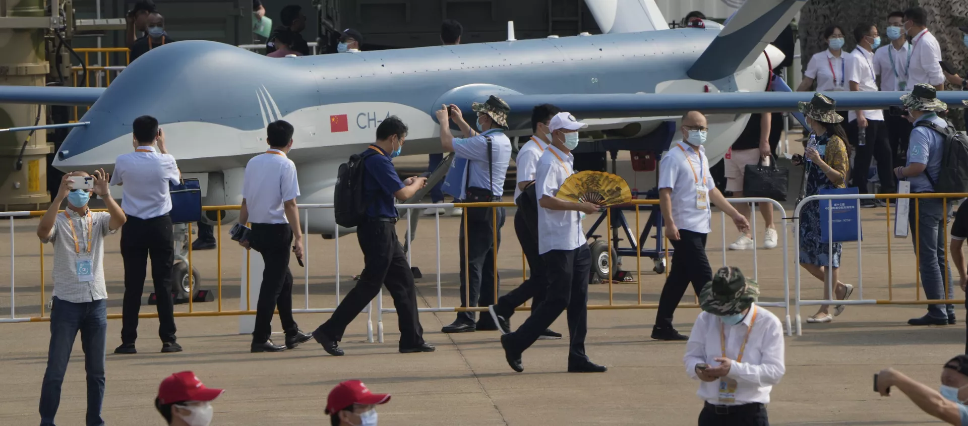 Дрон CH-4 на Airshow China в Чжухае, Китай - 俄羅斯衛星通訊社, 1920, 20.10.2021