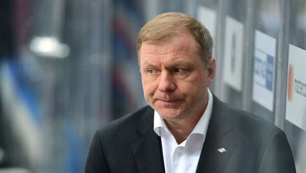 扎姆诺夫谈出任俄冰球队主教练 - 俄罗斯卫星通讯社
