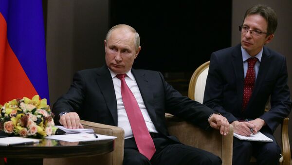 Президент РФ В. Путин провел переговоры с президентом Турции Р. Эрдоганом - 俄羅斯衛星通訊社