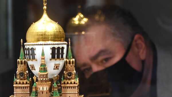 俄著名珠宝匠法贝热制作的彩蛋将在莫斯科拍卖会上亮相 2800万卢布起拍 - 俄罗斯卫星通讯社