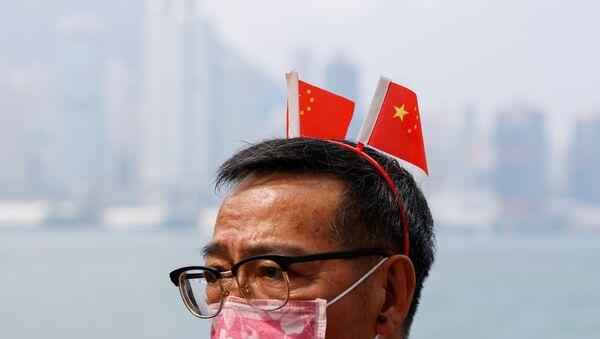 Празднование национального дня Китая в Гонконге - 俄罗斯卫星通讯社