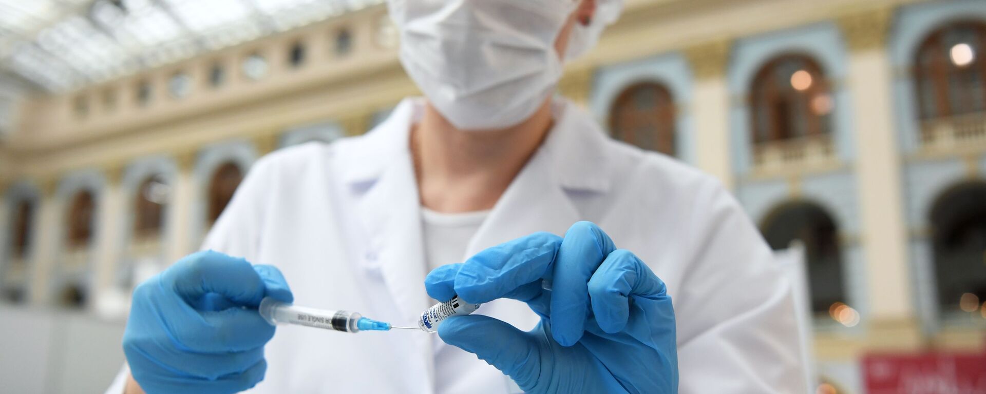 接種俄”衛星V”疫苗一年後志願者抗體水平仍然很高 - 俄羅斯衛星通訊社, 1920, 17.02.2022