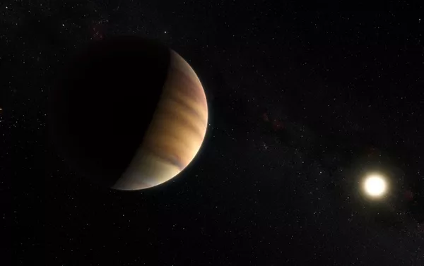藝術家筆下的飛馬座51b星球。 藝術家筆下的飛馬座51b星球。 - 俄羅斯衛星通訊社