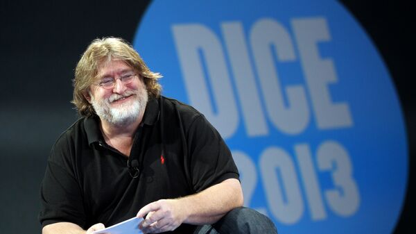 J.J. Abrams and Gabe Newell Kick Off 2013 D.I.C.E. Summit - 俄罗斯卫星通讯社
