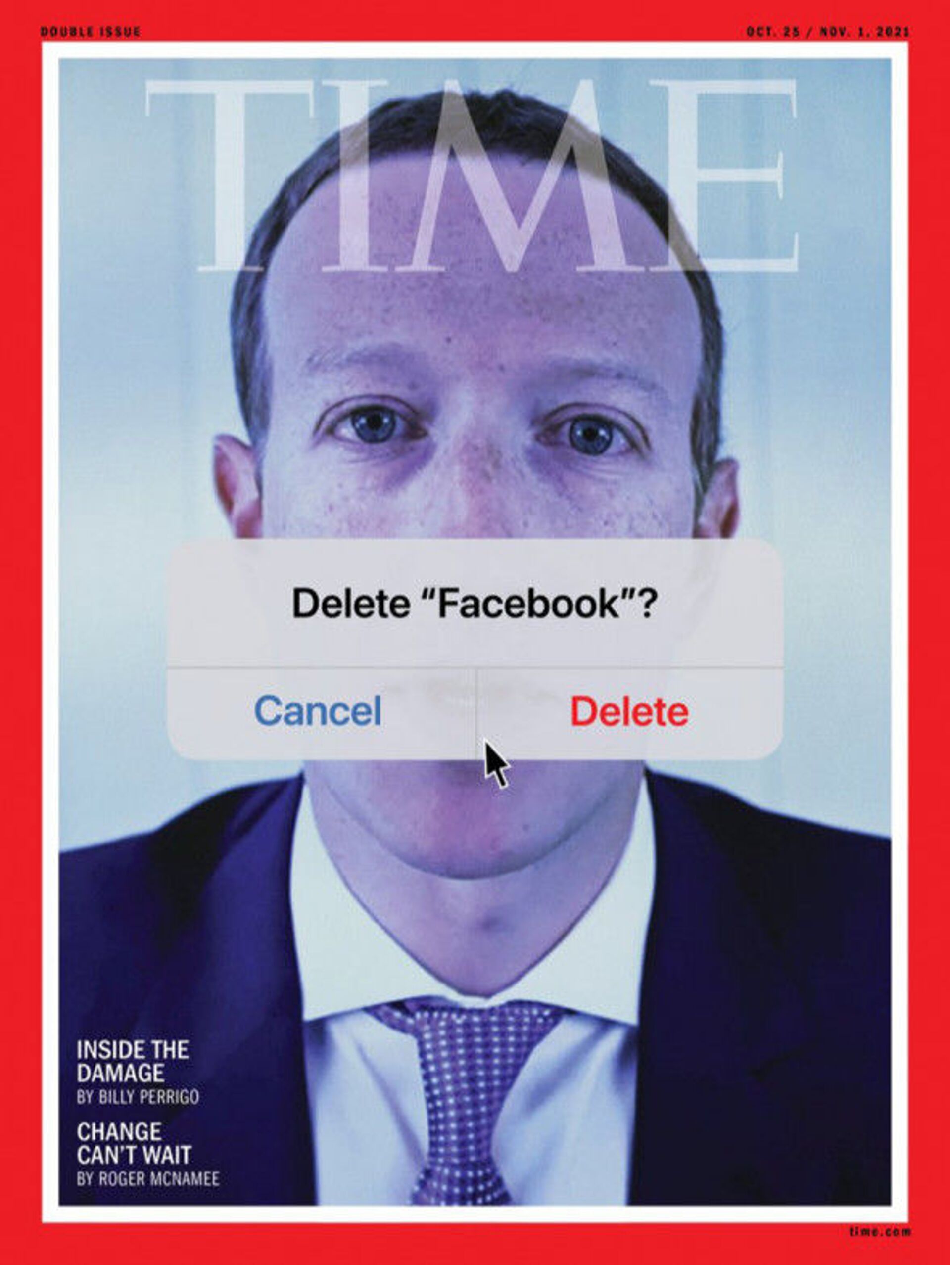 《時代》在新封面上以扎克伯格為背景開窗口提議刪除臉書 - 俄羅斯衛星通訊社, 1920, 21.12.2021