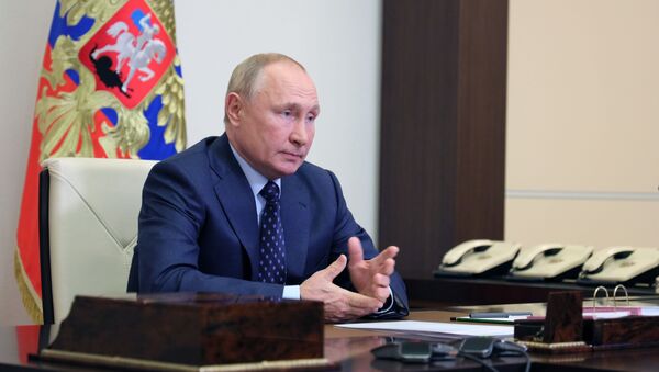 Президент РФ В. Путин провел заседание Совбеза РФ - 俄羅斯衛星通訊社