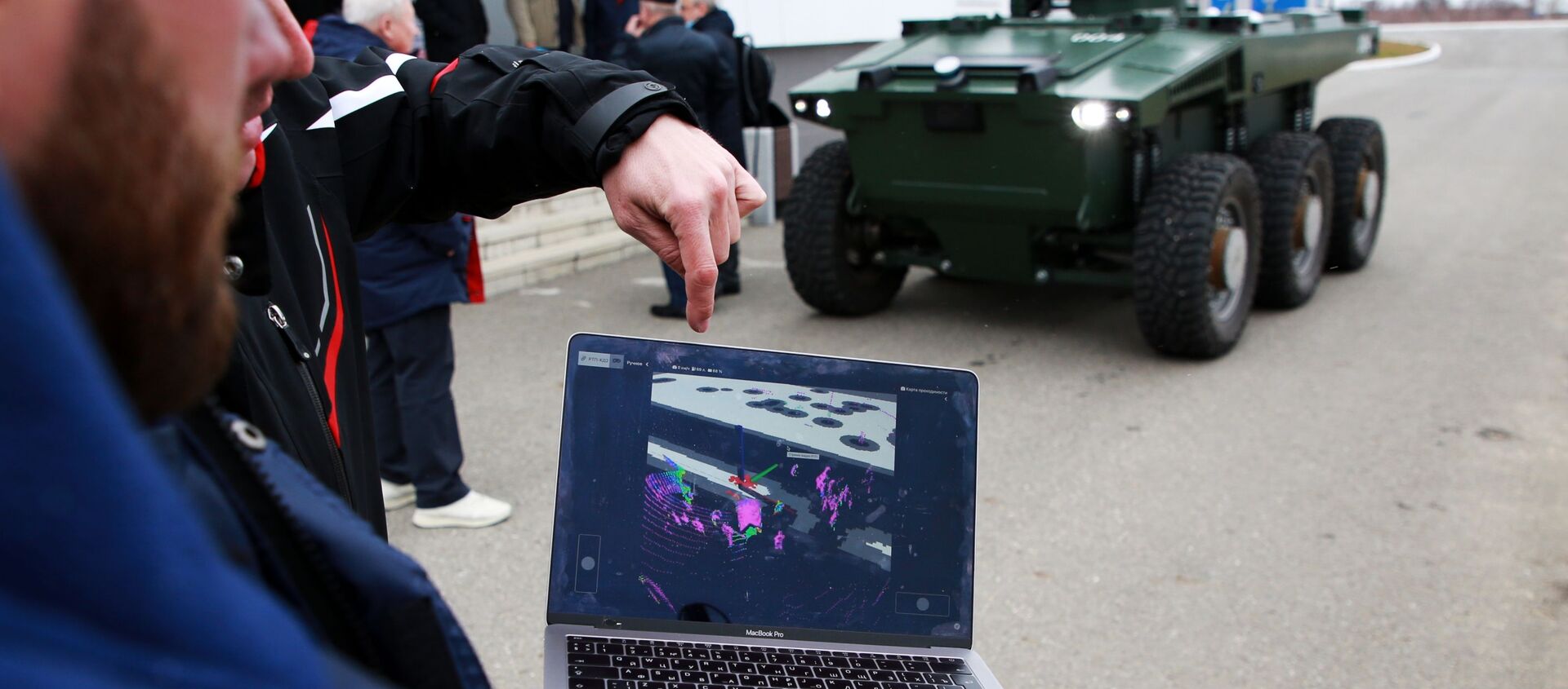 Робот Маркер на космодроме Восточный - 俄罗斯卫星通讯社, 1920, 19.10.2021