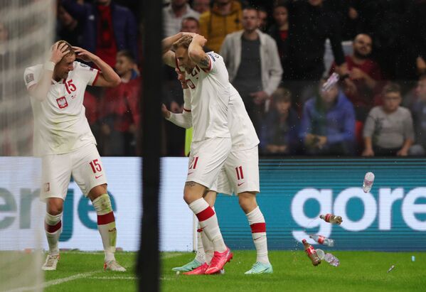 阿尔巴尼亚国足与波兰国足进行世界杯预选赛。 - 俄罗斯卫星通讯社