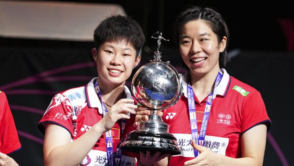 Китайская женская сборная по бадминтону выиграла Кубок Убер - 俄罗斯卫星通讯社