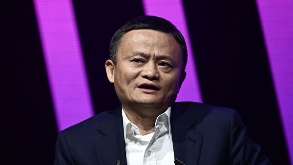 Jack Ma, CEO of Chinese e-commerce giant Alibaba - 俄罗斯卫星通讯社