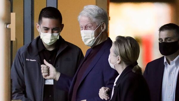 Выписанный из больницы экс-президент США Клинтон заявил, что чувствует себя отлично - 俄羅斯衛星通訊社