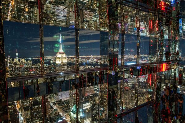 从纽约范德比尔特一号摩天大楼观景台上俯瞰纽约景色。 - 俄罗斯卫星通讯社