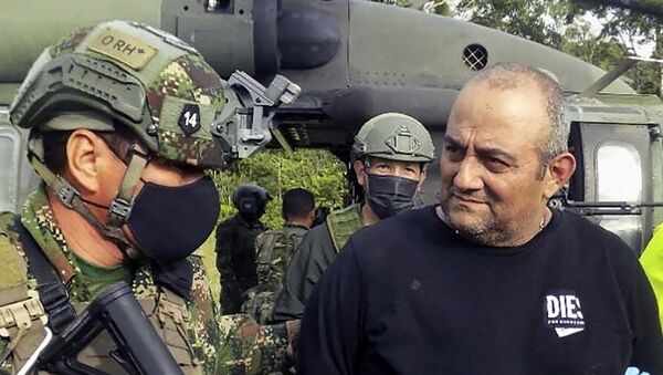 В Колумбии арестован лидер наркоторговцев из Клана Залива Даиро Антонио Усуга - 俄罗斯卫星通讯社