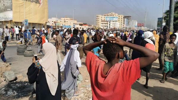 苏丹的抗议活动 - 俄罗斯卫星通讯社