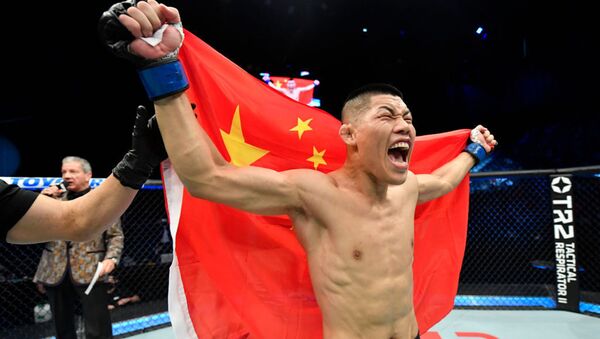 Китайский боец UFC Ли Цзинлян - 俄罗斯卫星通讯社