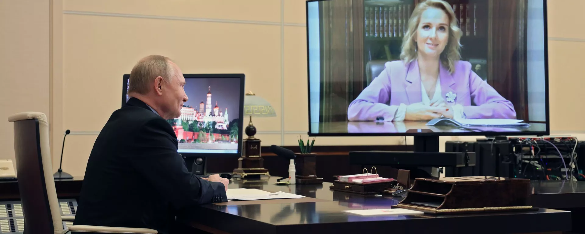 Мария Львова-Белова назначена уполномоченным при президенте РФ по правам ребёнка - 俄羅斯衛星通訊社, 1920, 28.10.2021