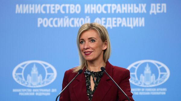 俄罗斯外交部发言人玛丽亚·扎哈罗娃 - 俄罗斯卫星通讯社