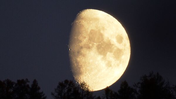 Луна над тайгой в Таштыпском районе Хакасии - 俄罗斯卫星通讯社