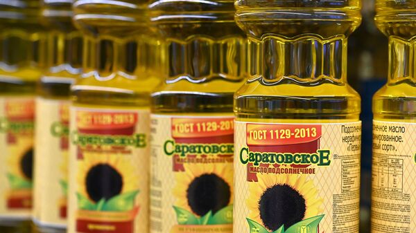 葵花籽油，是俄羅斯出口中國的主要食品之一 - 俄羅斯衛星通訊社