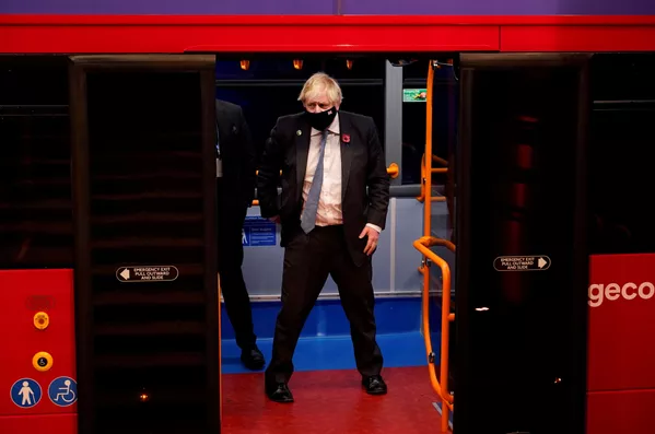 英國首相約翰遜出席格拉斯哥世界氣候變化大會(COP26)。 英國首相約翰遜出席格拉斯哥世界氣候變化大會(COP26)。 - 俄羅斯衛星通訊社