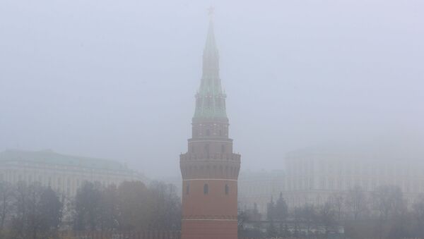 Туман в Москве - 俄羅斯衛星通訊社