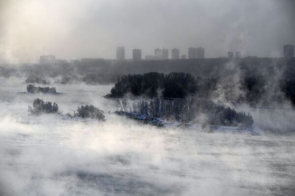 鄂毕河上的冷气 - 俄罗斯卫星通讯社