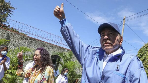 尼加拉瓜总统丹尼尔•奥尔特加 - 俄罗斯卫星通讯社
