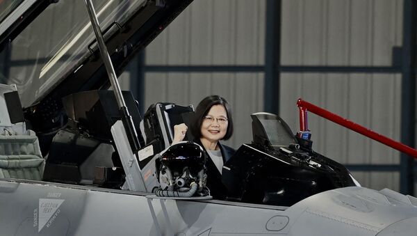 Taiwan President Tsai Ing-wen  - 俄羅斯衛星通訊社