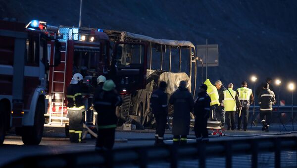 Число жертв крупной аварии с автобусом в Болгарии увеличилось до 46 - 俄羅斯衛星通訊社
