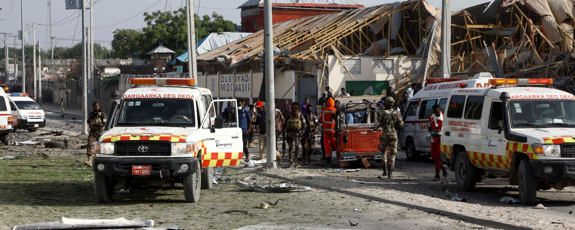媒体：索马里爆炸案遇难人数升至8人 另有17人重伤 - 俄罗斯卫星通讯社, 1920, 25.11.2021