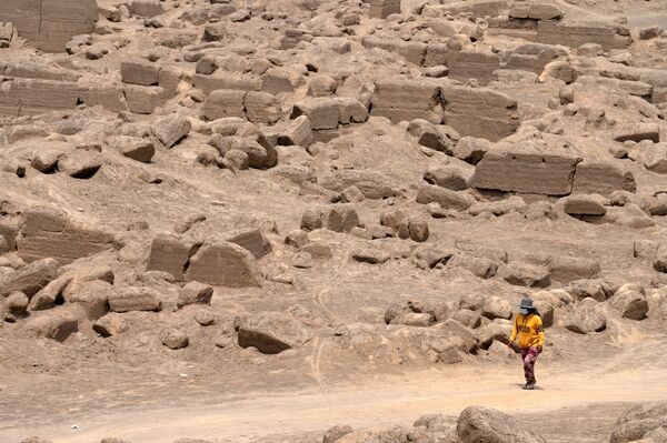 秘鲁卡哈马奎拉考古发掘区。 - 俄罗斯卫星通讯社