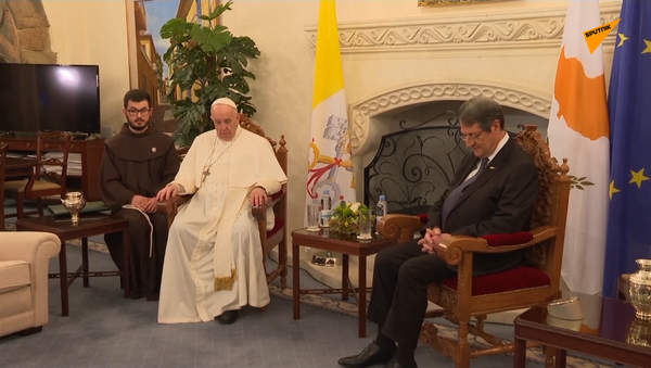 教皇訪問塞浦路斯 - 俄羅斯衛星通訊社