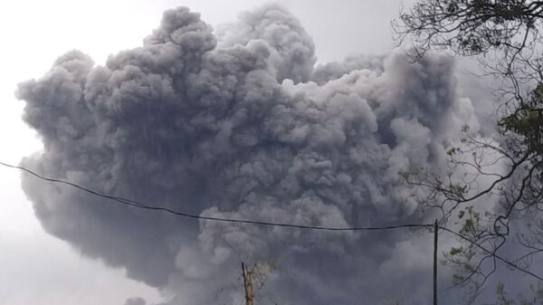 媒体：印尼塞梅鲁火山喷发，数百人撤离 - 俄罗斯卫星通讯社