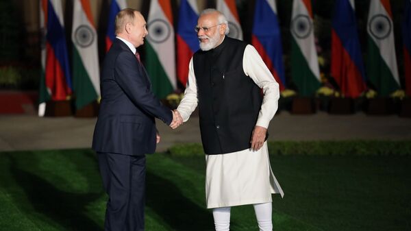 俄罗斯总统与印度总理讨论发展两国战略伙伴关系