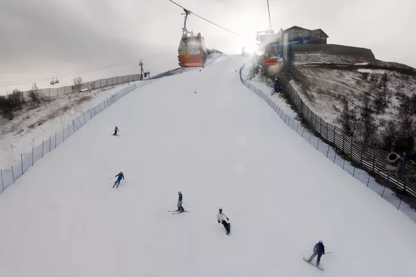 張家口太舞滑雪場。 - 俄羅斯衛星通訊社