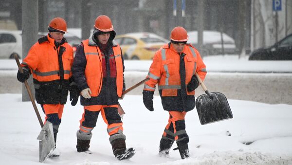 莫斯科过去24小时降雪量达到月度总量的20% - 俄罗斯卫星通讯社