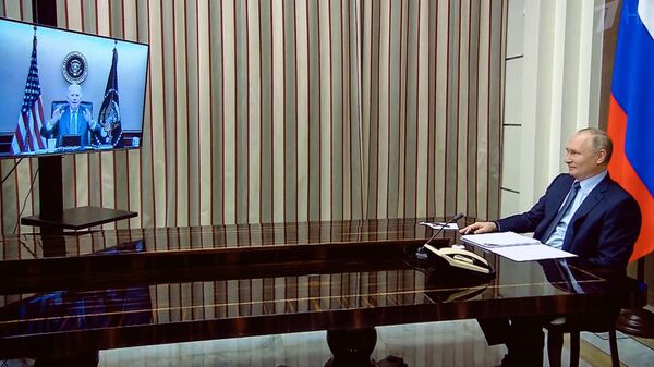 Переговоры президента РФ В. Путина и президента США Дж. Байдена - 俄羅斯衛星通訊社