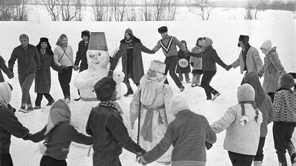  苏联时代的冬季休闲活动 - 俄罗斯卫星通讯社
