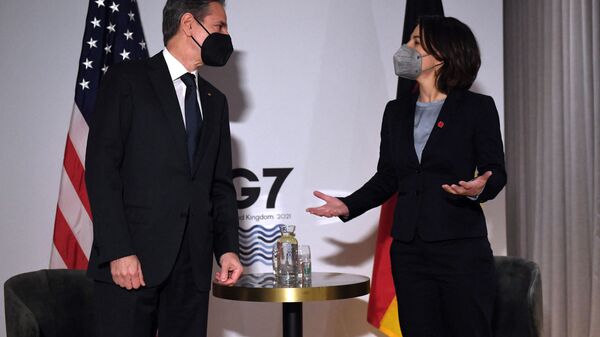 Блинкен провел первую встречу с новой главой МИД Германии - 俄罗斯卫星通讯社