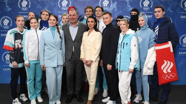 2022年北京冬奥会俄罗斯奥运代表团队服亮相 - 俄罗斯卫星通讯社