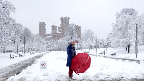 塞爾維亞降雪導致9萬余人遭遇停電 - 俄羅斯衛星通訊社