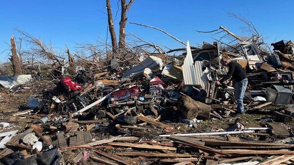 美媒：美國德克薩斯州龍捲風致3人死亡100人受傷 - 俄羅斯衛星通訊社