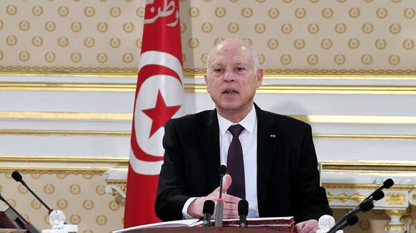 Президент Туниса Каис Саид - 俄羅斯衛星通訊社