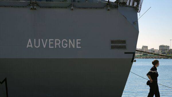 俄國防部表示，黑海艦隊兵力正在黑海跟蹤法國護衛艦“奧弗涅”號 - 俄羅斯衛星通訊社