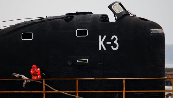  Атомная подводная лодка К-3 Ленинский комсомол  СССР - 俄罗斯卫星通讯社