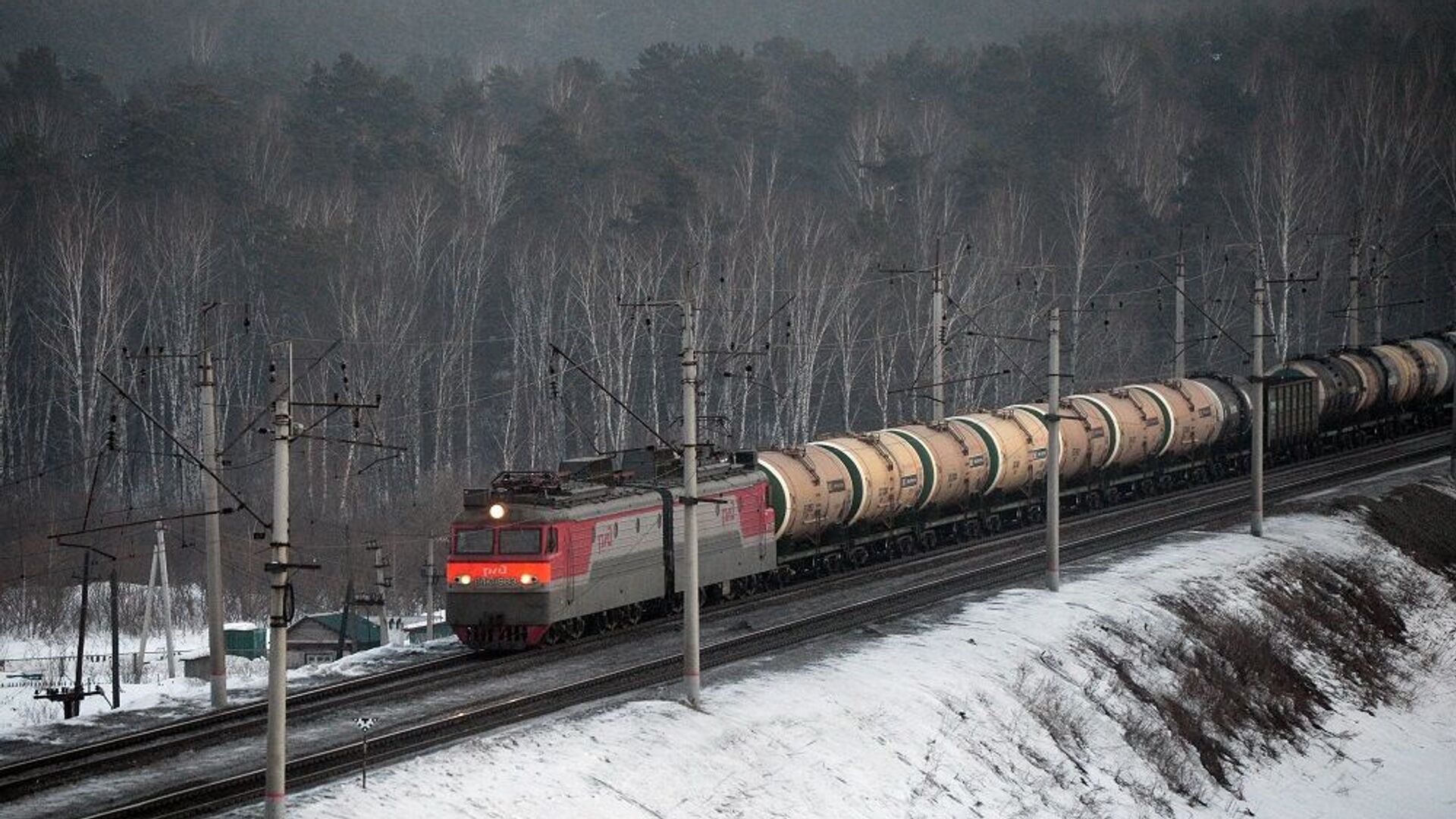 俄罗斯铁路公司的跨西伯利亚货物列车 - 俄罗斯卫星通讯社, 1920, 07.07.2022