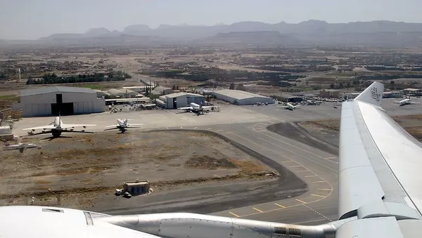 Аэропорт столицы Йемена города Сана - 俄罗斯卫星通讯社