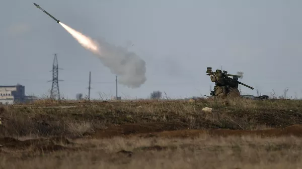 Тактические учения зенитного ракетного полка в Крыму - 俄罗斯卫星通讯社