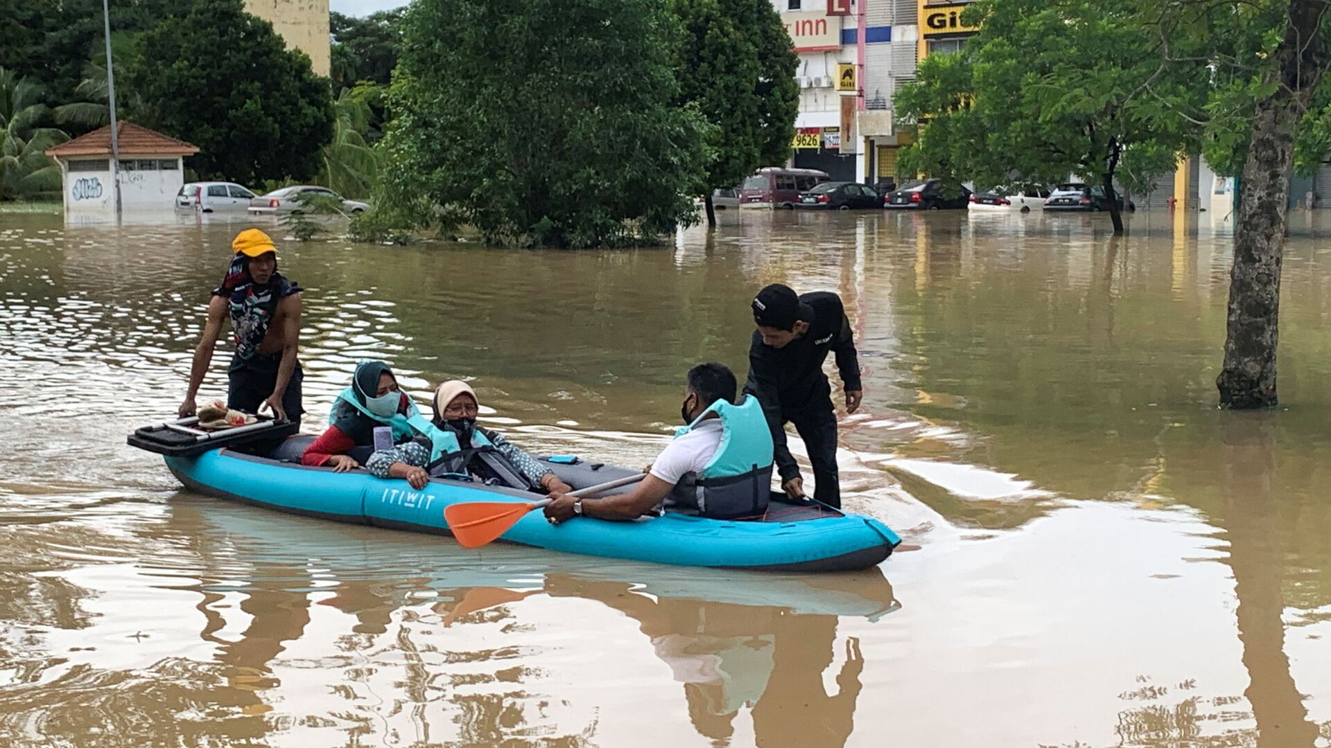 馬來西亞洪水遇難者人數升至41人 - 俄羅斯衛星通訊社, 1920, 24.12.2021